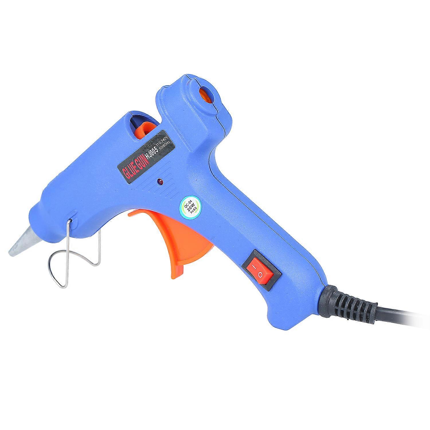 20-w-multifunktions-heißklebepistole, Für Industrie Und Haushalt, Diy, Mit Schalter, Blau Hj005