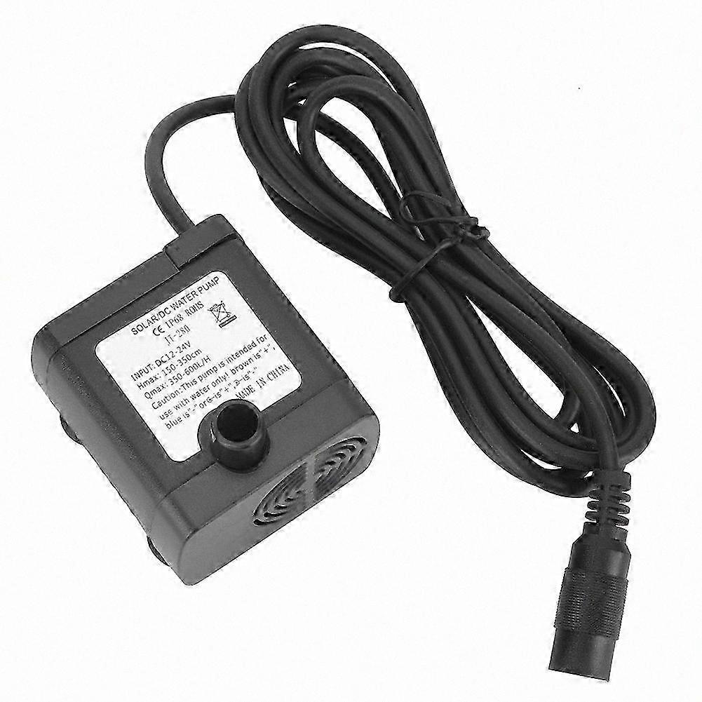 Miniatur-solar-tauchpumpe 24v Dc Für Springbrunnen Und Teiche, Bürstenloses Design, Dc-motor, Wasserdurchfluss Für Garten Und Teich.