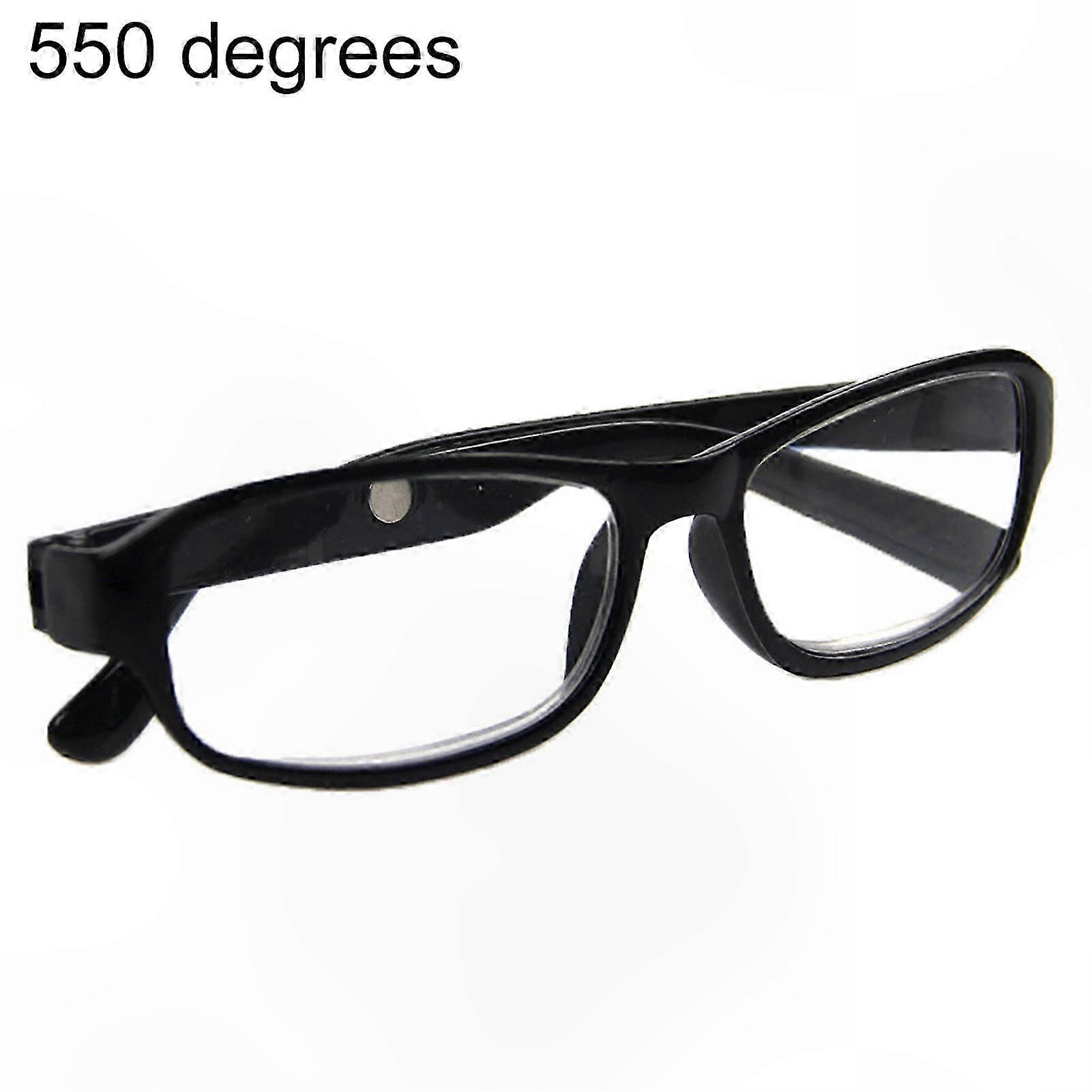 Optische Lesebrille, Korrektur +4,5 Bis +6,0 Dioptrien, Für Klares Sehen Und Sehkomfort, Robustes Modell, Ideal Für Längeres Lesen Und Präzises Arbeiten.
