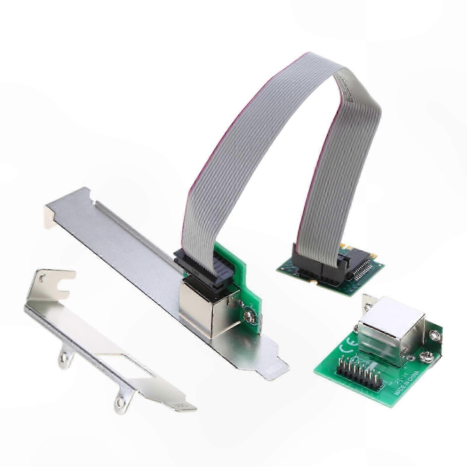 M.2-zu-rj45-netzwerkkarte (1000 Mbit/s), Mini-pcie-adapter (halbhöhe), I210at-chip, Gigabit-ethernet Für Pc, Kabelgebundene Netzwerk-erweiterungskarte