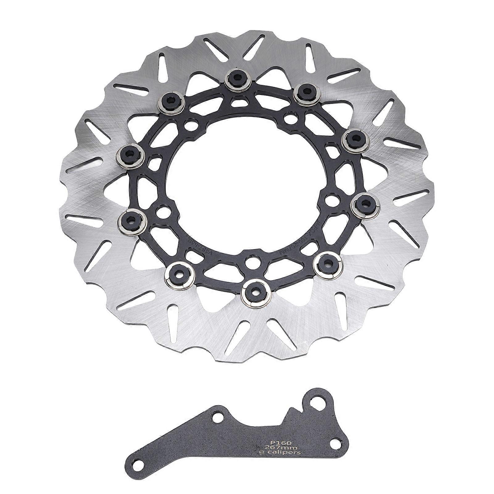 267-mm-motorrad-vorderradbremsscheibe Als Ersatzrotor, Kompatibel Mit Pcx125, Pcx150 Und Pcx160 (2021–2024)