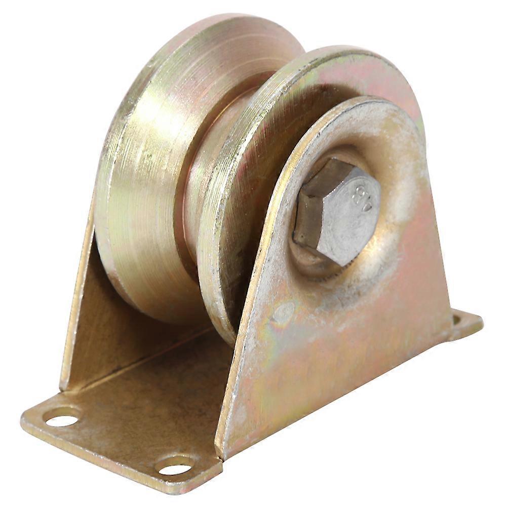Satz Mit 2 Stahlschienenrollen, 60 Mm V-förmige Räder Für Schiebetore Und Schiebetüren