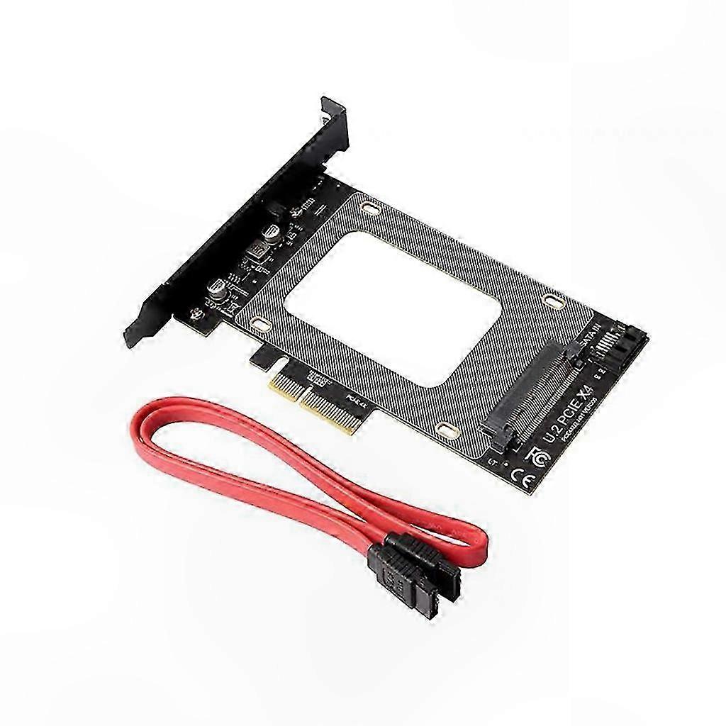 U.2 Sff-8639 Riser-karte Auf Pci-e 3.0 X4 Sata Ssd, Hochleistungs-adapter Mit Eigener Stromversorgung Für Standard-nvme-ssds, Erweiterungskarte
