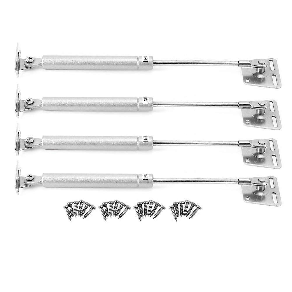 Set Mit 4 Pneumatischen Gasdruckfedern Für Schränke, Klapptüren Und Kleine Möbelstücke Als Stoßdämpfer.