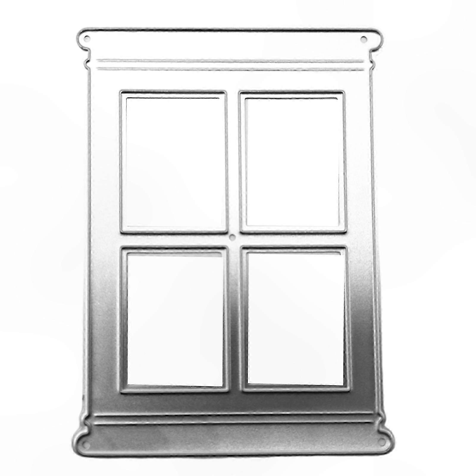 Metallschneideschablone, Fenster, Scrapbooking, Diy-album, Kartenpapier, Stempeln