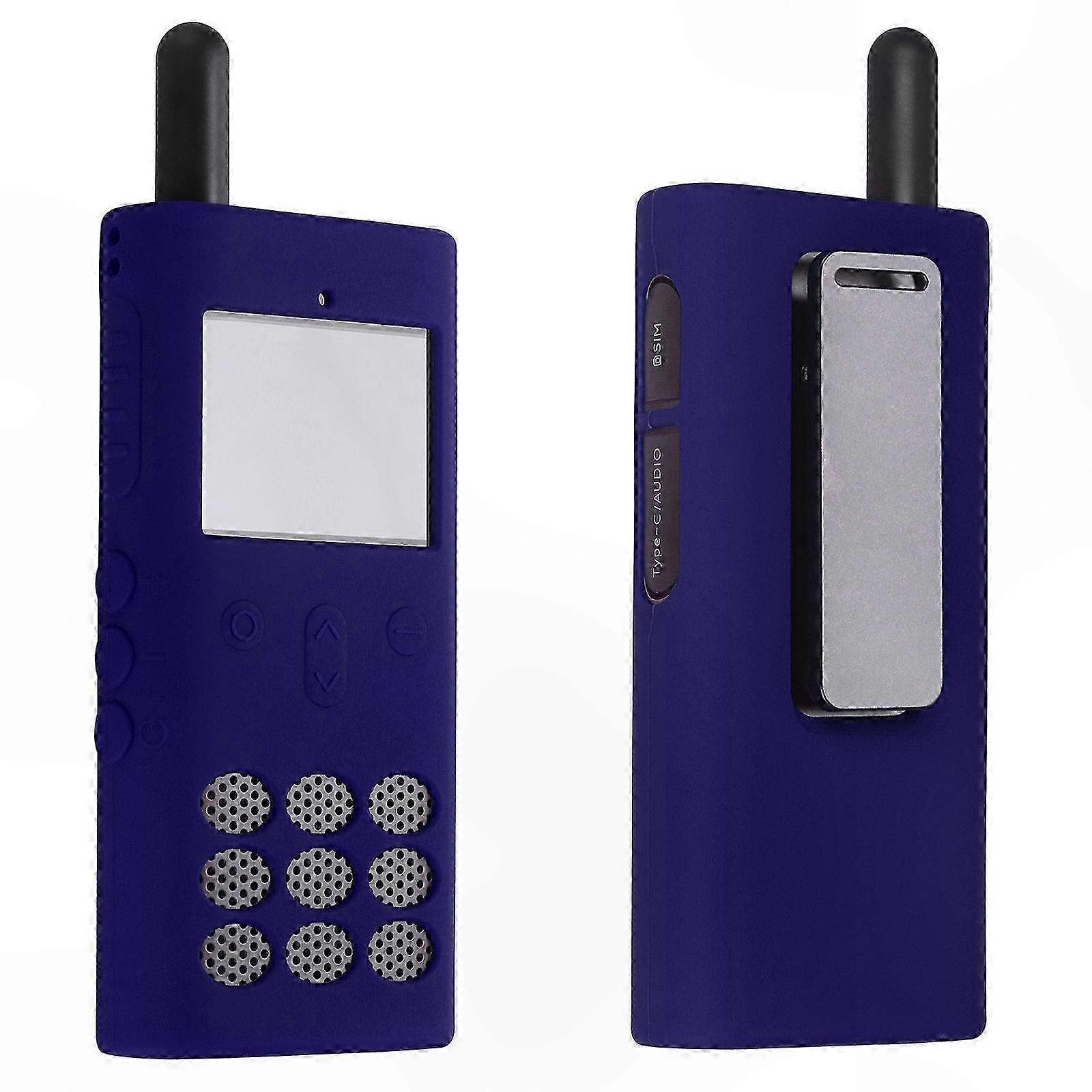 Rutschfeste Silikonhülle, Stoßfeste Schutzhülle, Schutzhülle Für Walkie-talkie 3 Intercom-zubehör, Weiß