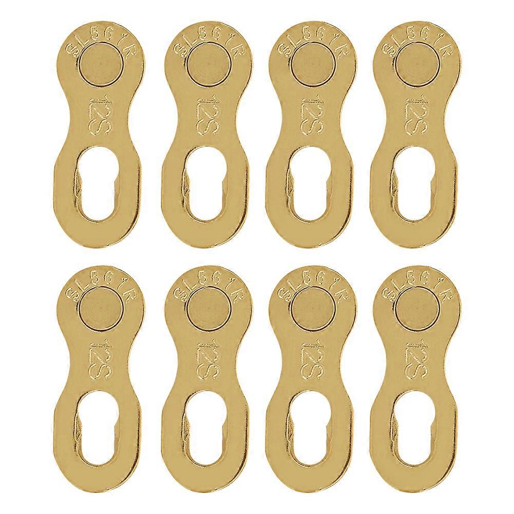 Schnellverschluss Für 12-gang-stahlfahrradketten, Set Mit 4 Paaren, Fahrradkettenverbinder, Schaltwerk-kompatibles Fahrradzubehör, Robuste Ersatzteile.