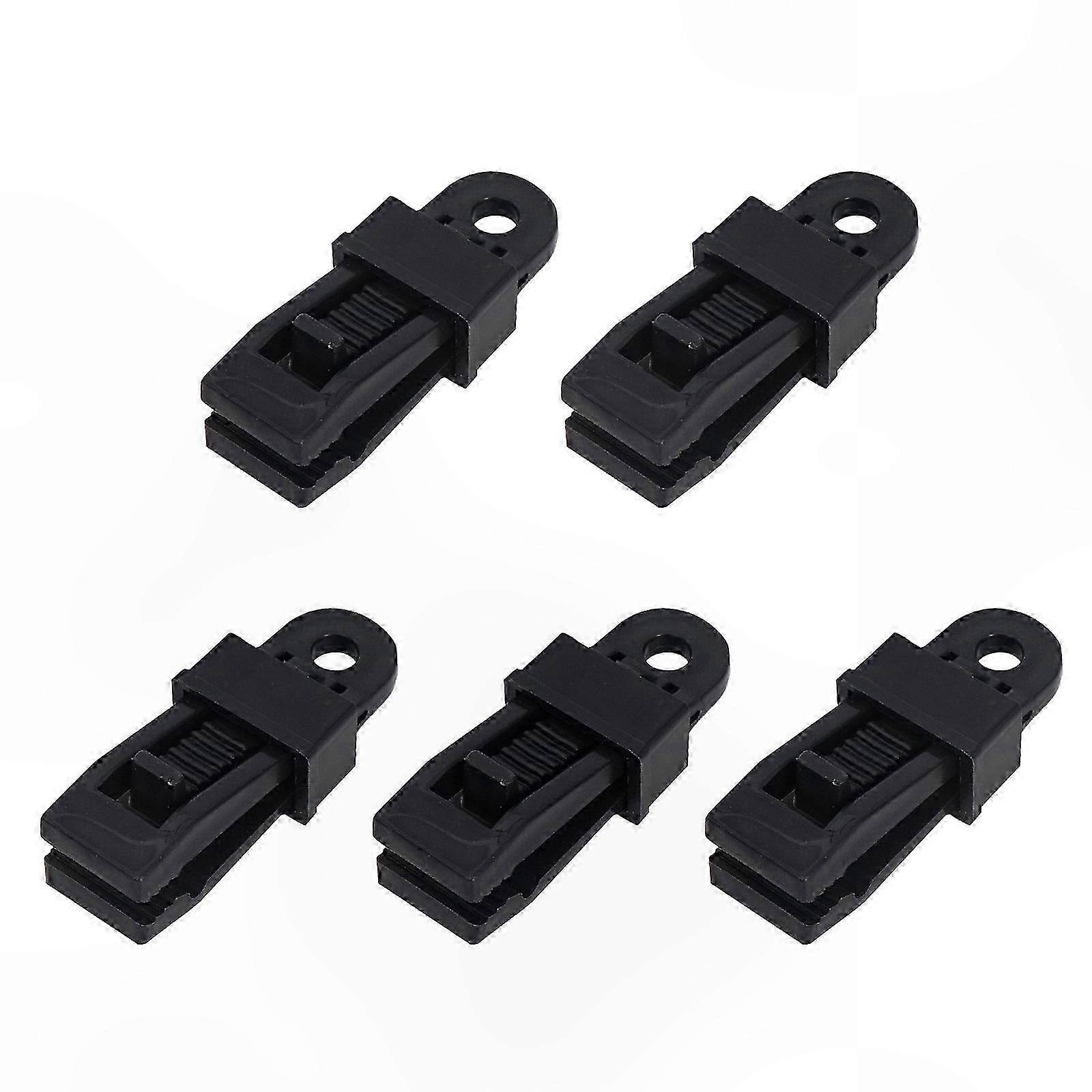 5 Wiederverwendbare Planenclips Für Zelte, Kabelbinder Für Camping, Grüne Haken Zur Markisenbefestigung, Windfeste Seilbinder Für Den Außenbereich, 5er-pack