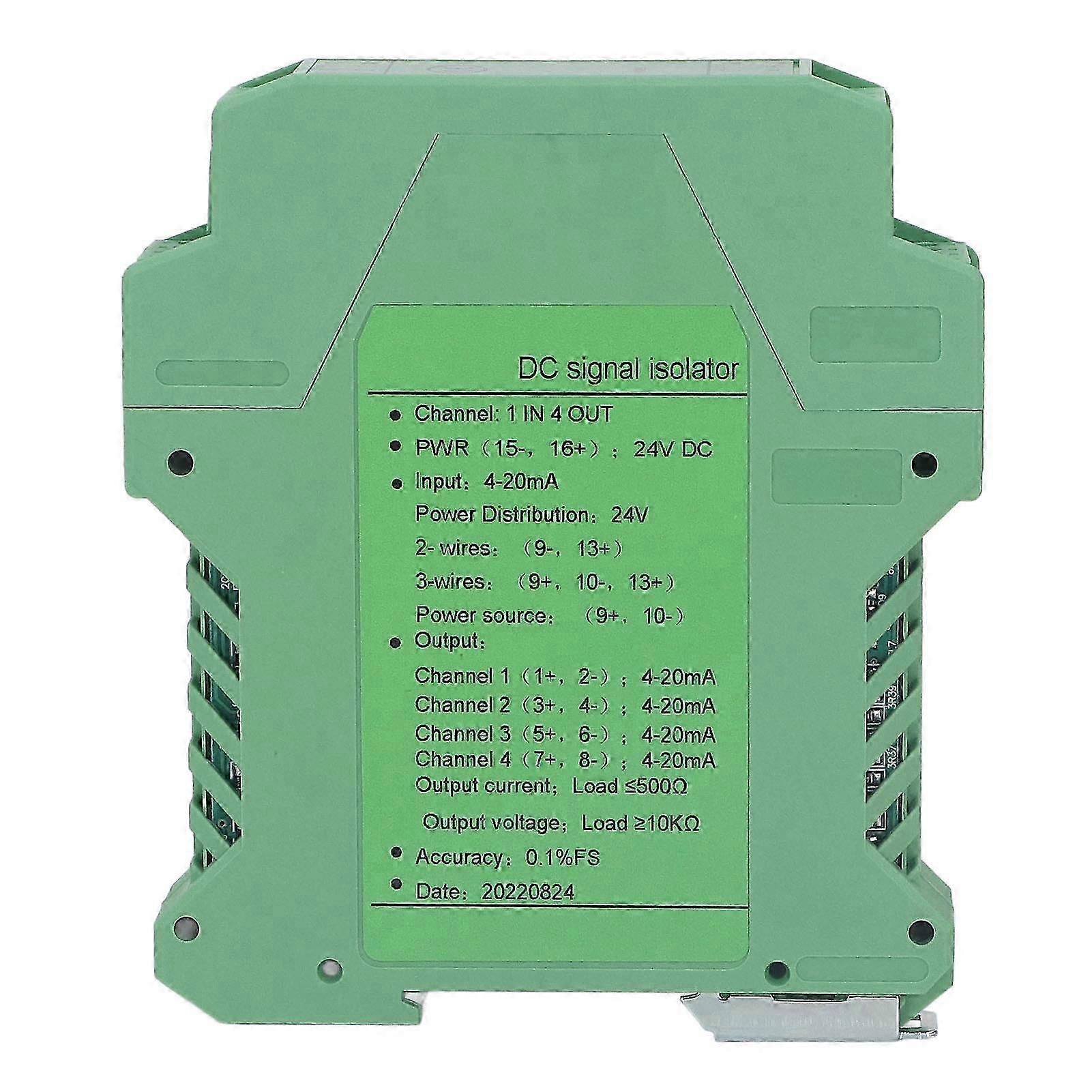 Dc-signalisolator 1 Eingang 4 Ausgänge, Sps-transmitter-konditionierer Für 4-20ma-leiterplatten, Industrielle Präzision.