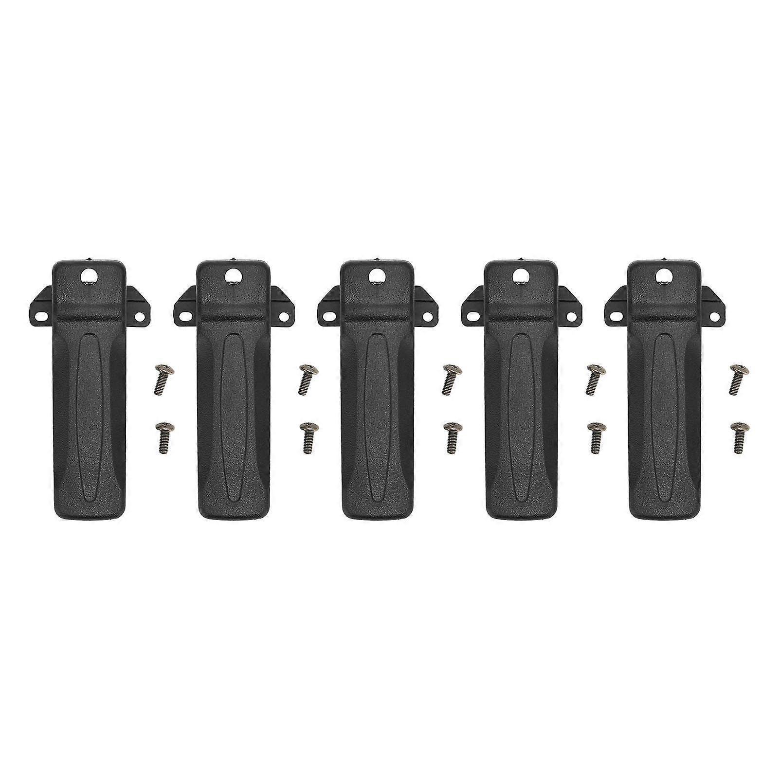 5-teiliger, Robuster Gürtelclip Aus Kunststoff Als Ersatz Für Kenwood Tk3207, Tk2207, Tk3207g Und Tk227g Für Tragbare Funkgeräte