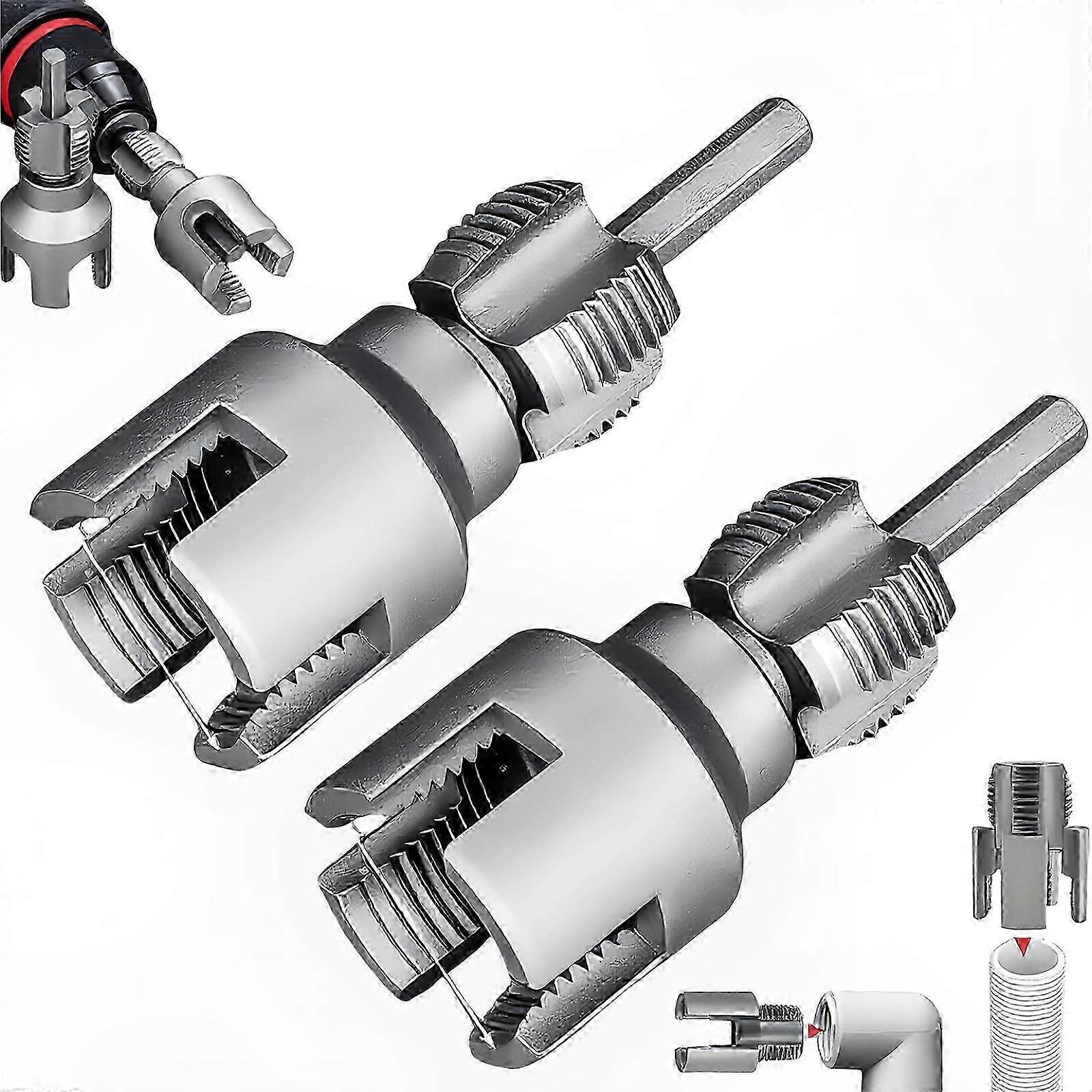 Pvc-gewindebohrer Für Elektrische Bohrmaschinen – 1/2- Und 3/4-zoll-kunststoffrohrgewindebohrer, Schraubgewinde Für Rohre, Manuelles Gewindewerkzeug