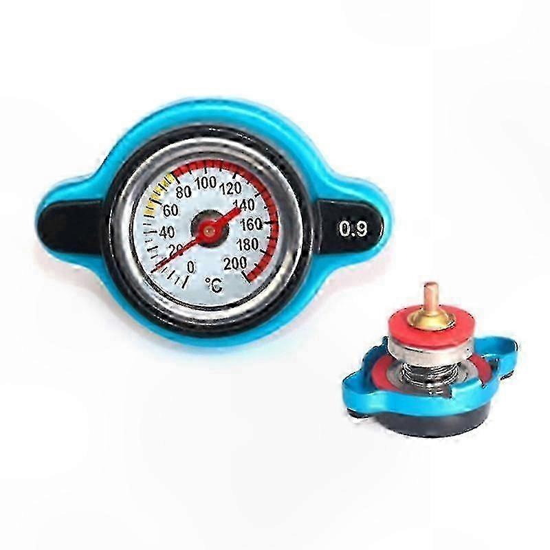 Kühlerdeckel Mit Temperaturanzeige, Kompatibel Mit 0,9/1,1/1,3 Bar Systemen, Hochdruckkühllösung Für Verschiedene Anwendungen