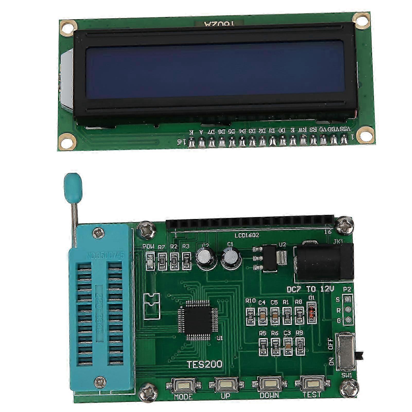 Digitaler Ic-tester Der Serien 74, 40 Und 45 Für Logikgatter, Elektronische Bauteile Und Integrierte Schaltungen (7–12 V Dc).