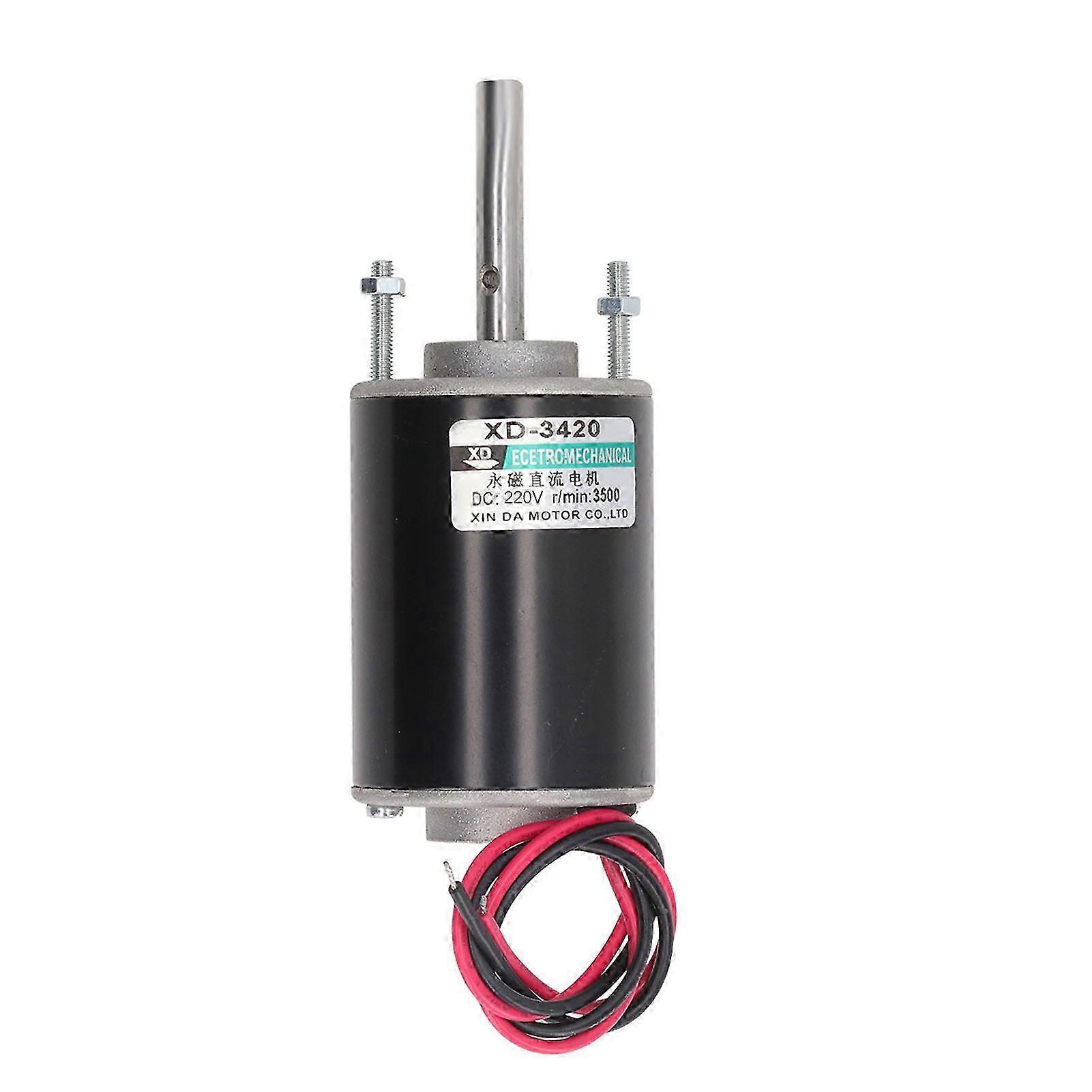 30w 3500rpm 220v Dc Schneckengetriebemotor, Gehäuse Aus Aluminiumlegierung, Spule Aus Messing, Ausgezeichnete Leitfähigkeit Und Geringe Wärmeentwicklung, Robust Und Langlebig.