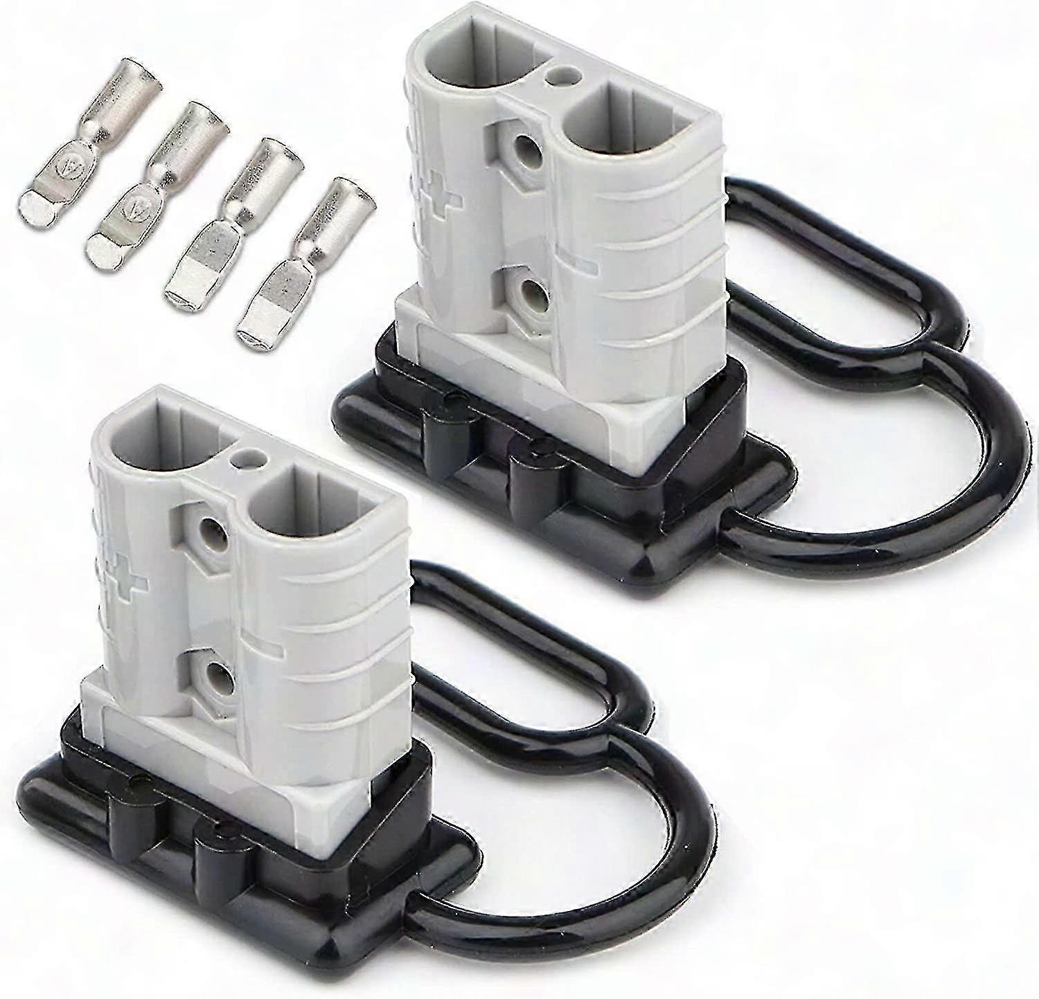 Anderson 50a 6-10 Awg Paar Schnellstecker Für Batterie, Einfaches Trennen.