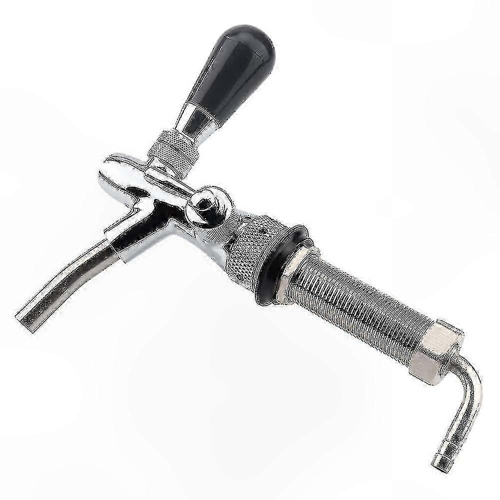 Verstellbarer Bierhahn Mit 10 Cm Langem Stiel Für Den Heimgebrauch, Edelstahl-druckhahn, Einstellbarer Durchfluss, Zapfanlage Für Den Heimgebrauch.