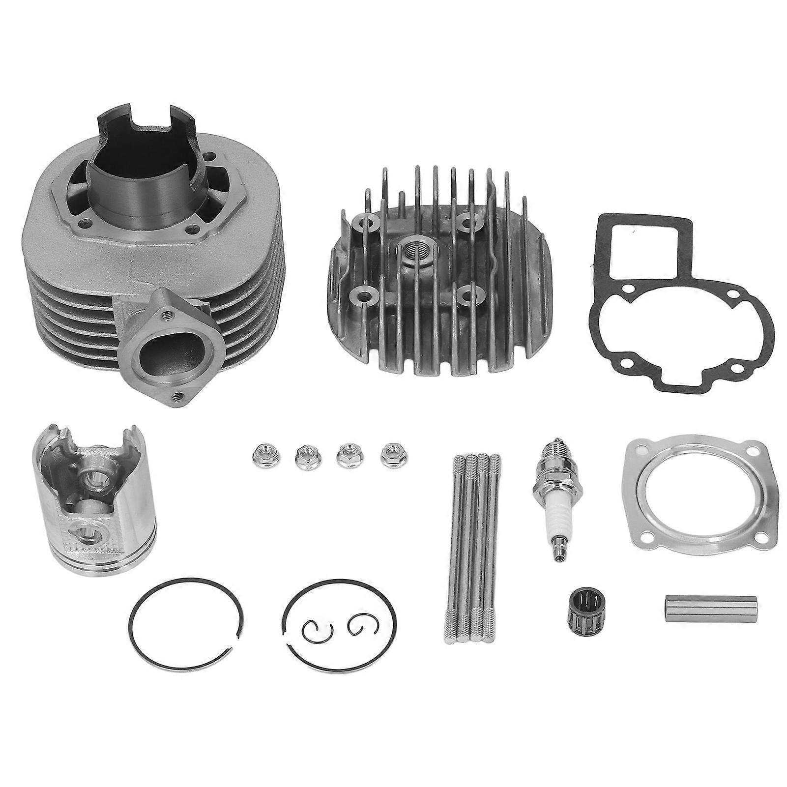 Zylinderkopfdichtungssatz 50 Mm Zylinder Kolbenringe Oberteil 11210-40b01 Kompatibel Mit Suzuki Lt80 Quadsport 1987-2006