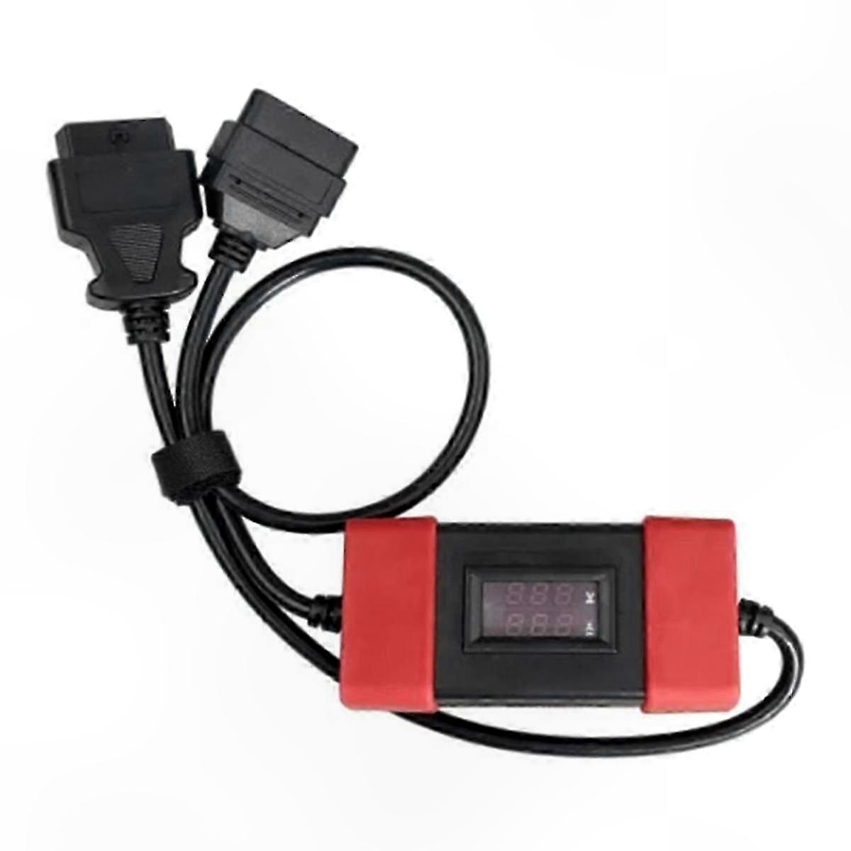 Obd2 12v/24v Adapter Für Nutzfahrzeuge, Lkw-anschluss Für Diagnosegeräte, Robuster Scannerstecker