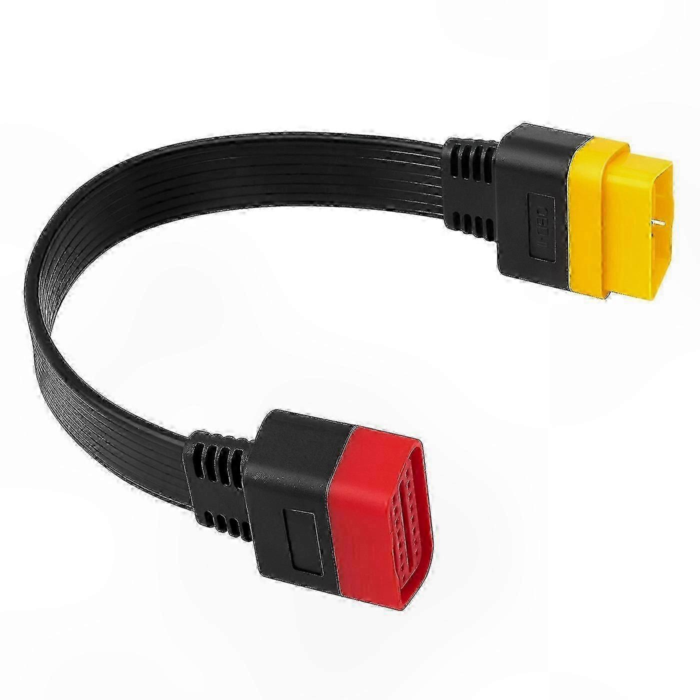 Obd2 16-pin Stecker Auf Buchse Verlängerungskabel 36 Cm Für Kfz-diagnosegeräte