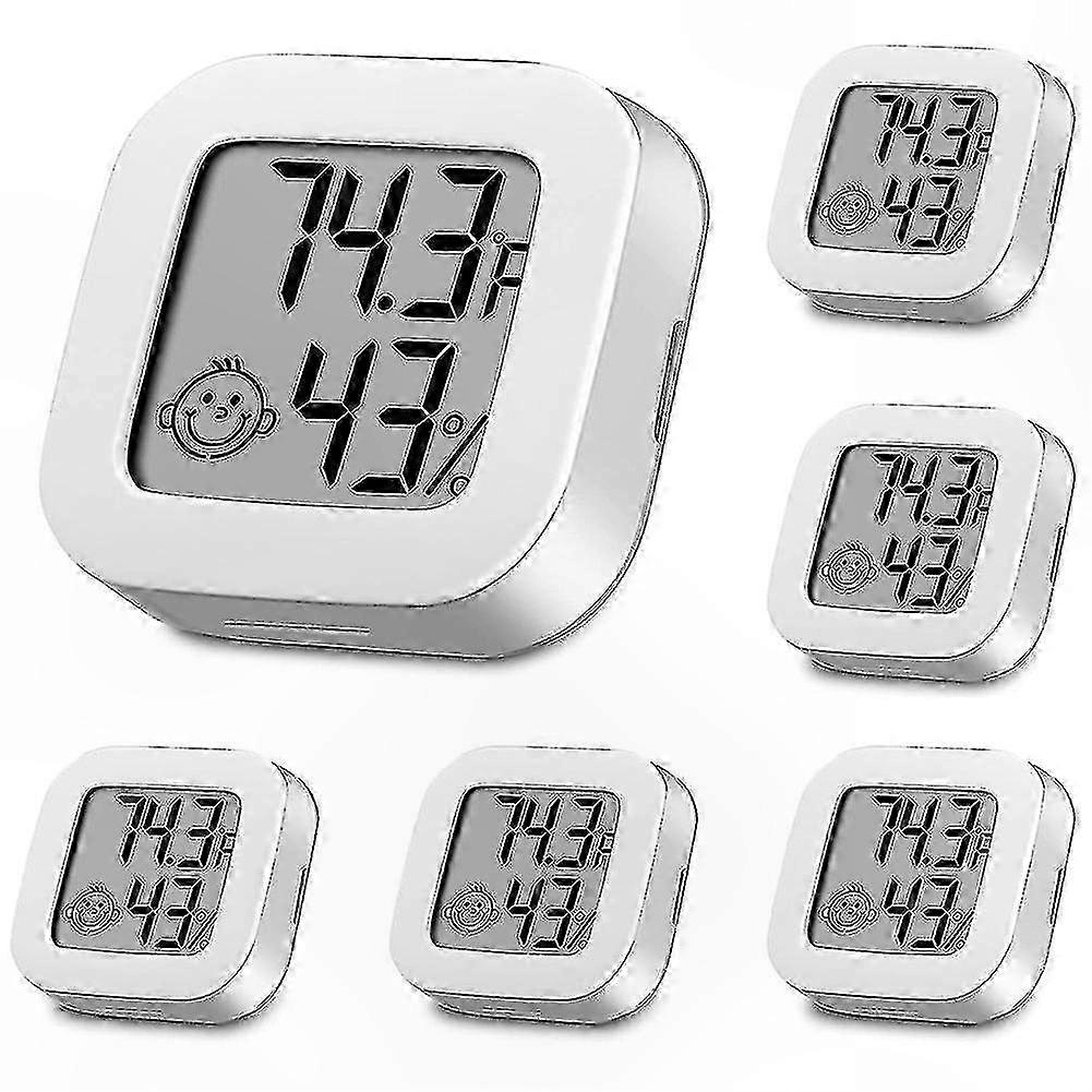 Innenthermometer Mit 6 Feuchtigkeitssonden, Präziser Temperatur- Und Feuchtigkeitsmesser Für Zuhause