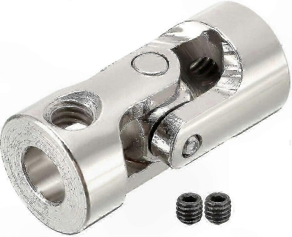 Universelles 8x8-mm-lenkwellengelenk Aus Stahl, 2-teiliges Set Für Kfz- Und Schiffsersatzteile, Heimwerkeranwendungen Im Schiffs- Und Fahrzeugbereich, Hochbelastbare Flexible Kupplung
