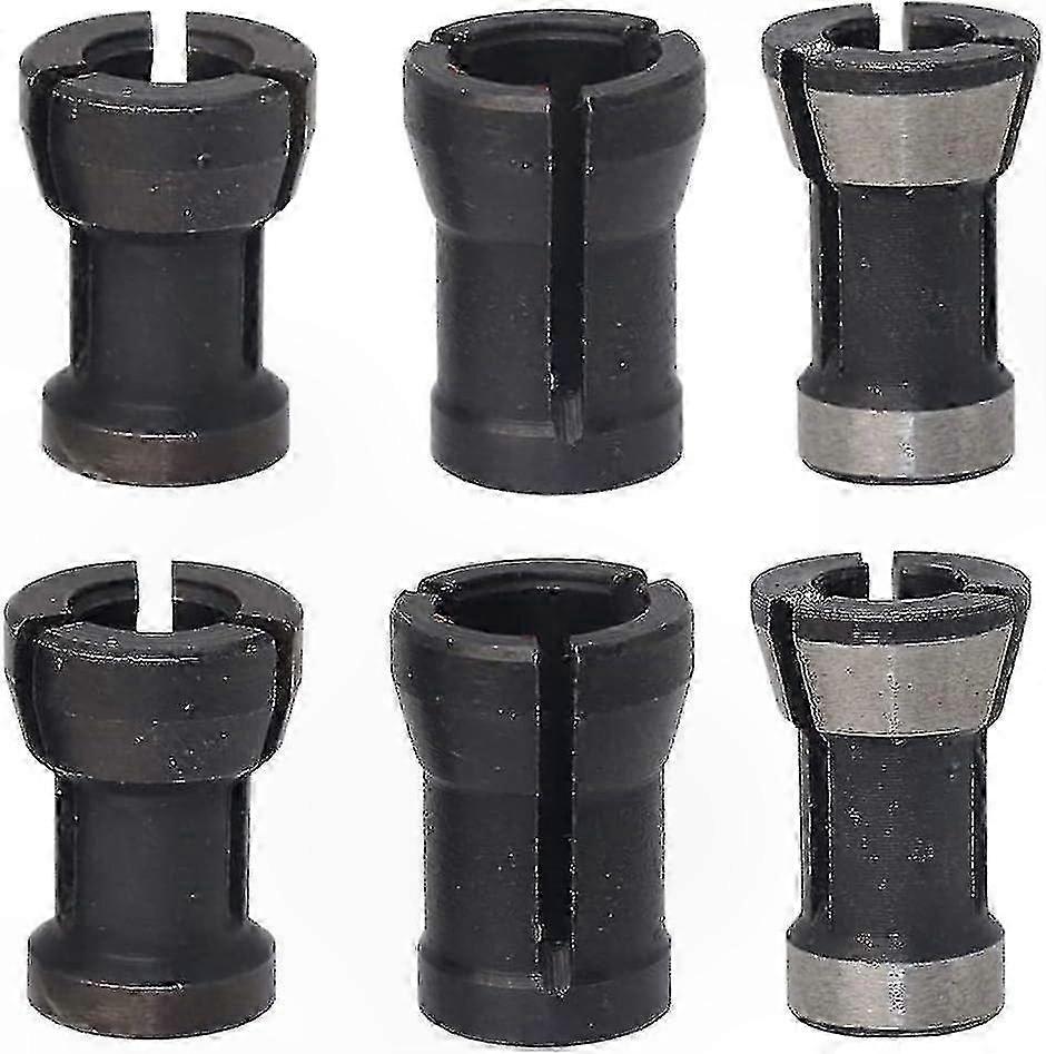 Satz Mit 6 Fräszangenadaptern (6 Mm, 6,35 Mm, 8 Mm) Für Cnc-fräs- Und Bohrwerkzeuge
