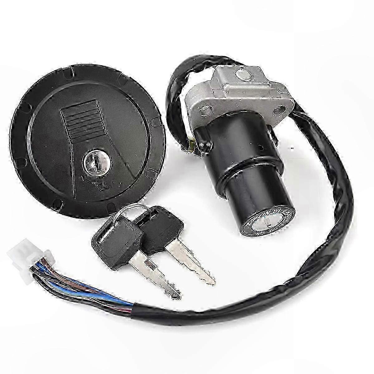 Zündschalter- Und Tankdeckel-set Für Kmx-, Kl- Und Klr-motorräder, Komplettes Set Mit Schlüsseln, Direkter Ersatz, Robustes Und Wasserdichtes Teil.