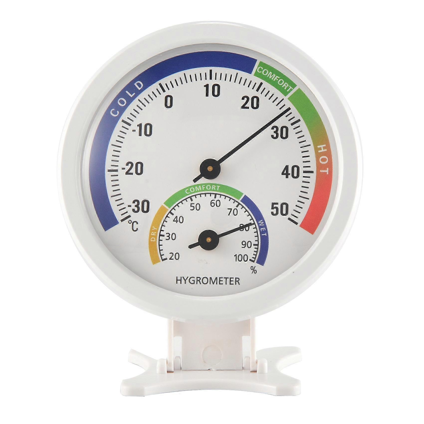 Hygrometer-thermometer Für Den Innen- Und Außenbereich, 3-zoll-feuchtigkeitsthermometer Mit Tischständer