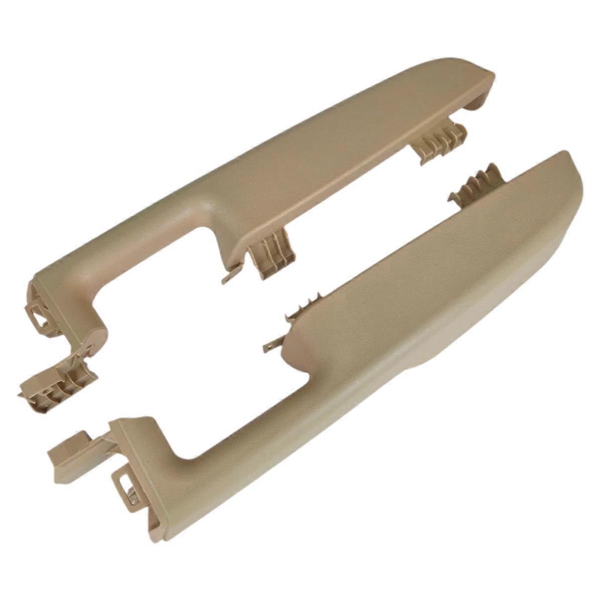 1 Paar Beigefarbene Türgriffabdeckungen Für Die Armlehnen Vorne Für 1999-2006 12472876 88981574 15703701 15703702