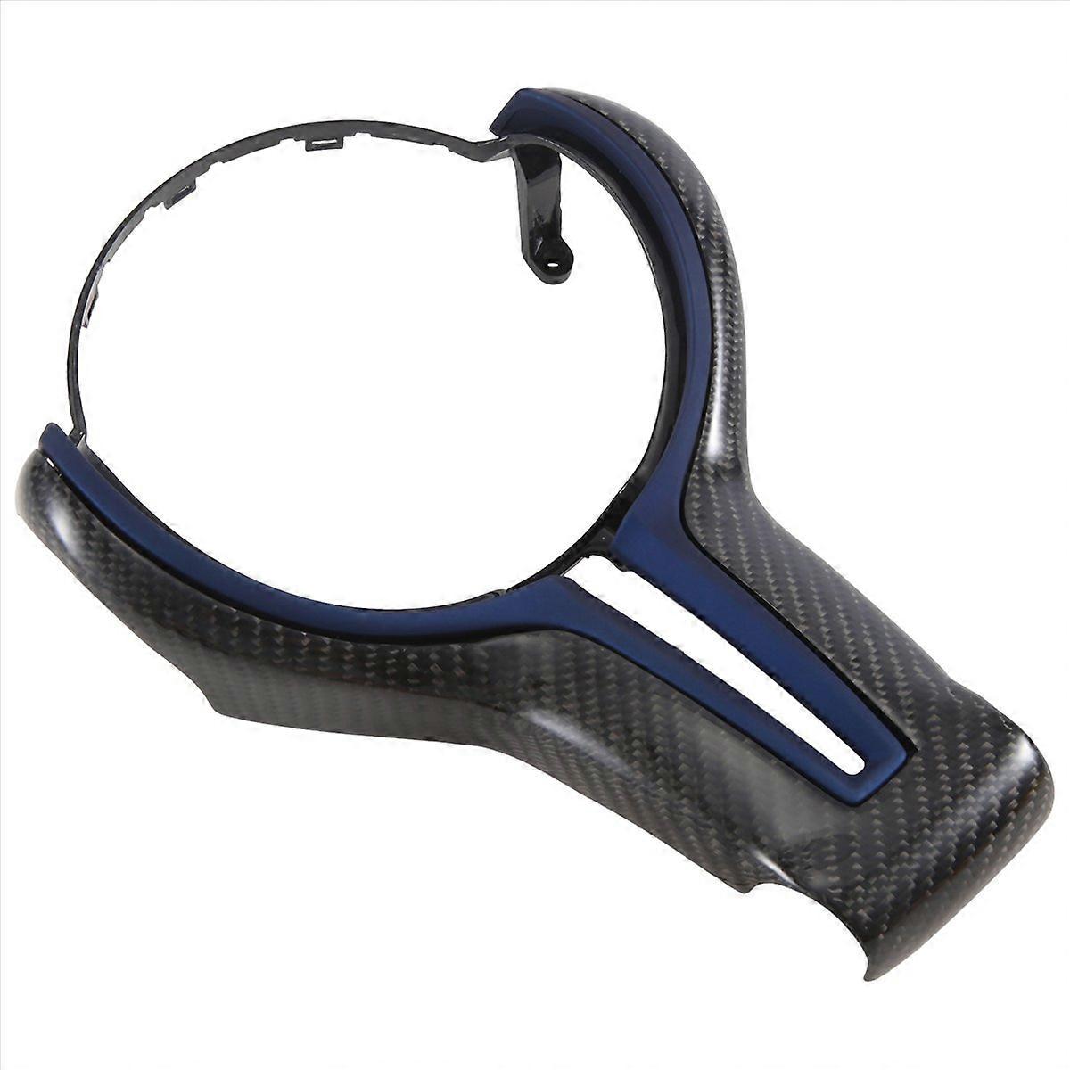 Lenkradbezug Aus Kohlefaser Für Bmw F30, F10, F18, F20 Und F25 (blau)