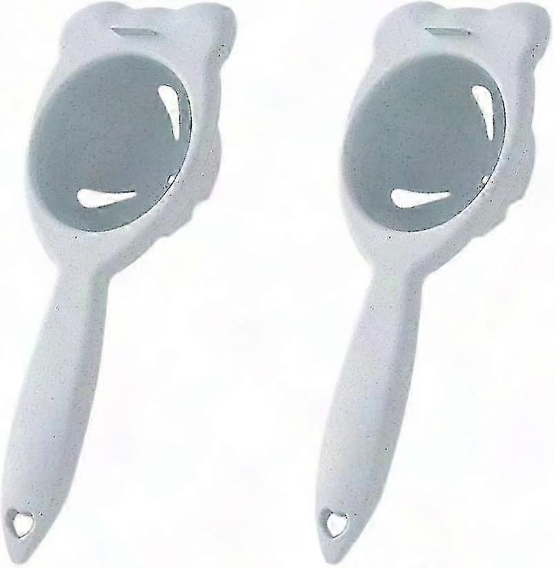 Eigelbtrenner, 2er-set Mit Langem Griff – Küchenutensil Zum Filtern Von Eiweiß, Ideales Geschenk