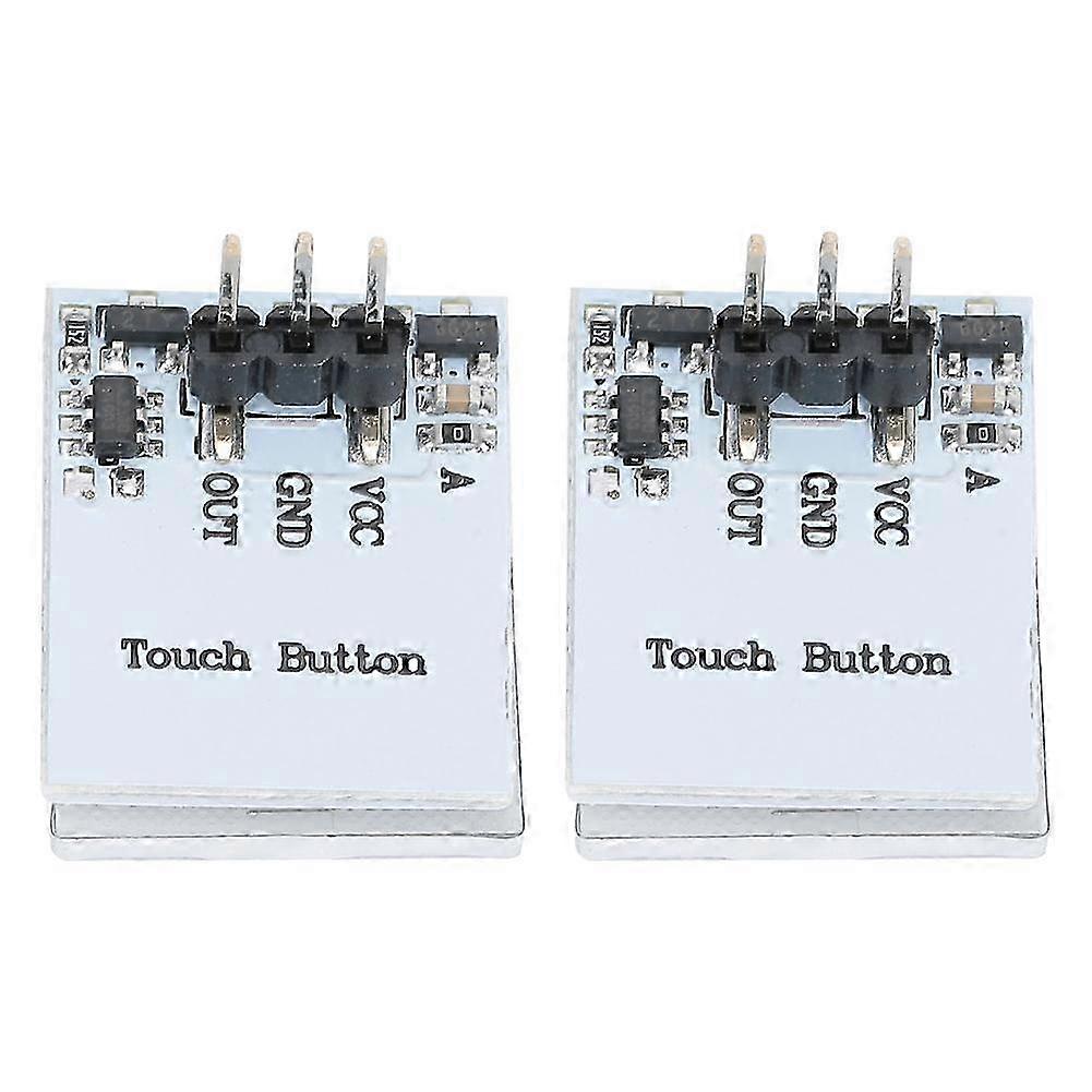 2 Stück Httm Modul Kapazitiver Taster Entstörung 2,7v-6v Tasterschalter (blau)