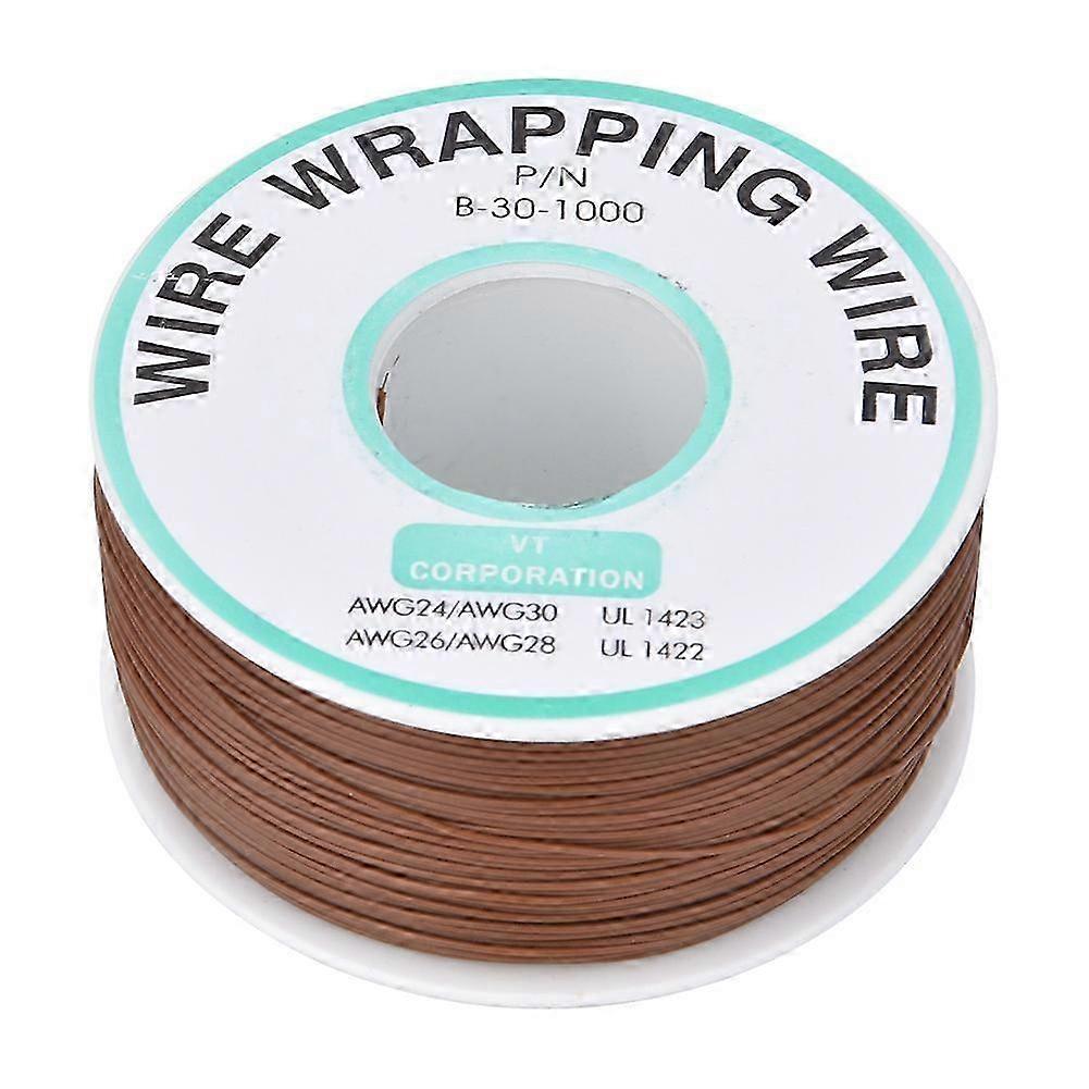 30awg 300m Verzinntes Kupferdraht Für Leiterplattenreparaturen, Braunes Wickelzubehör, Ok Wire Präzisionsverbindung