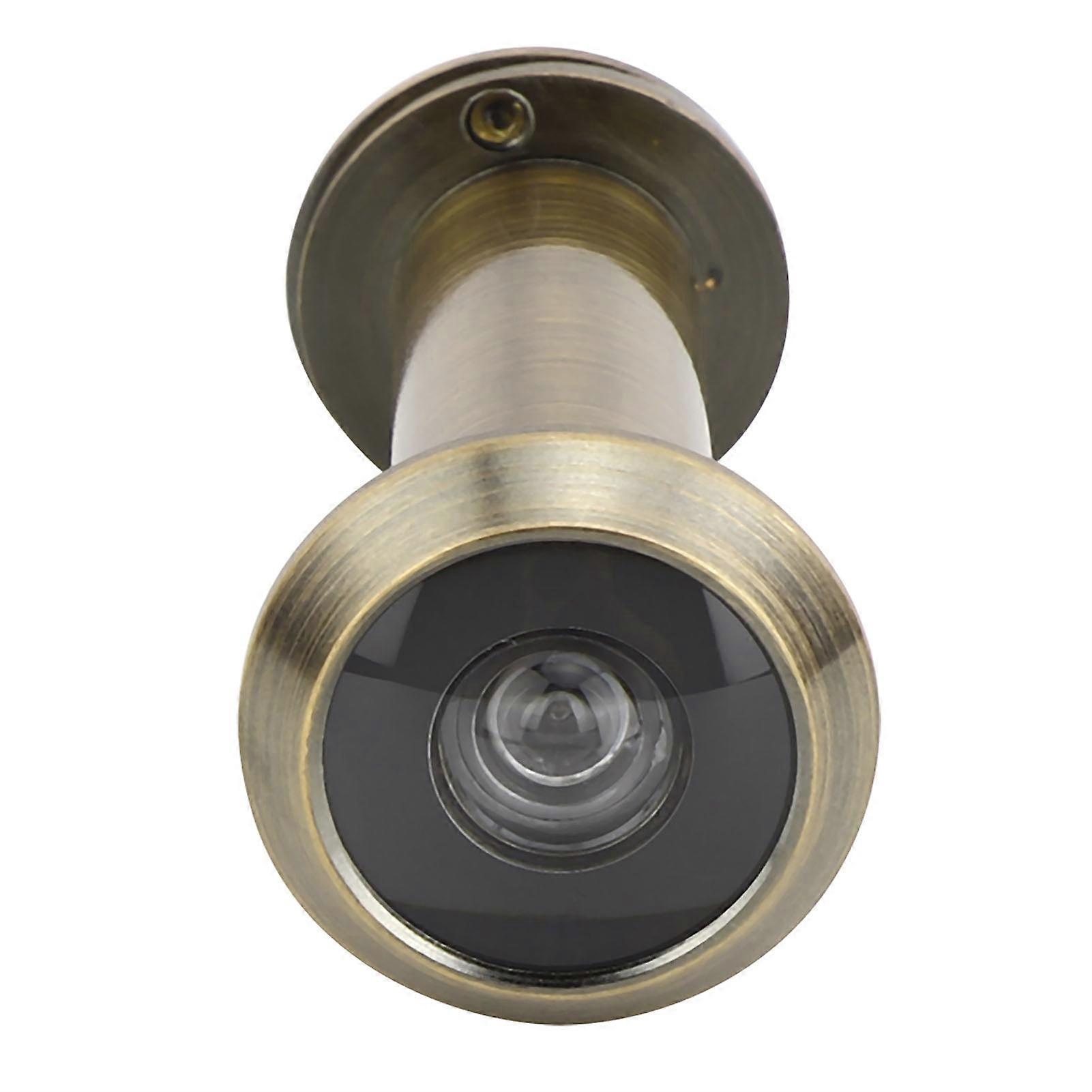 220°-sicherheitstürspion, Einbruchsicher, Mit Rückwand, Für Den Hausgebrauch, Bronzefarben