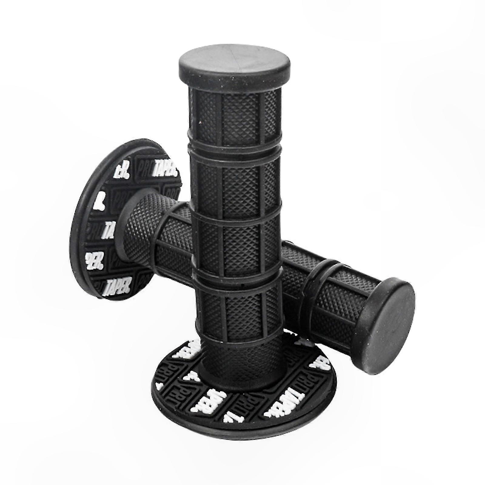 Rutschfeste Motorradlenkergriffe Aus Gummi, Universelles Ersatzzubehör 22 Mm/24 Mm, Ersatzgriffe Für Motorräder, Gelbe Farbe, Kompatibel Mit Standardlenkern.