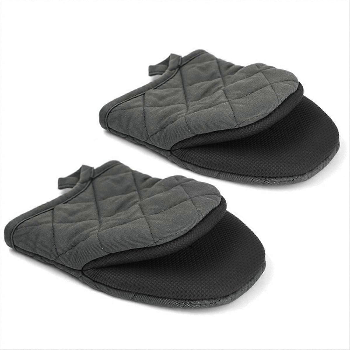 Hitzebeständige Silikon-küchenhandschuhe, Grau