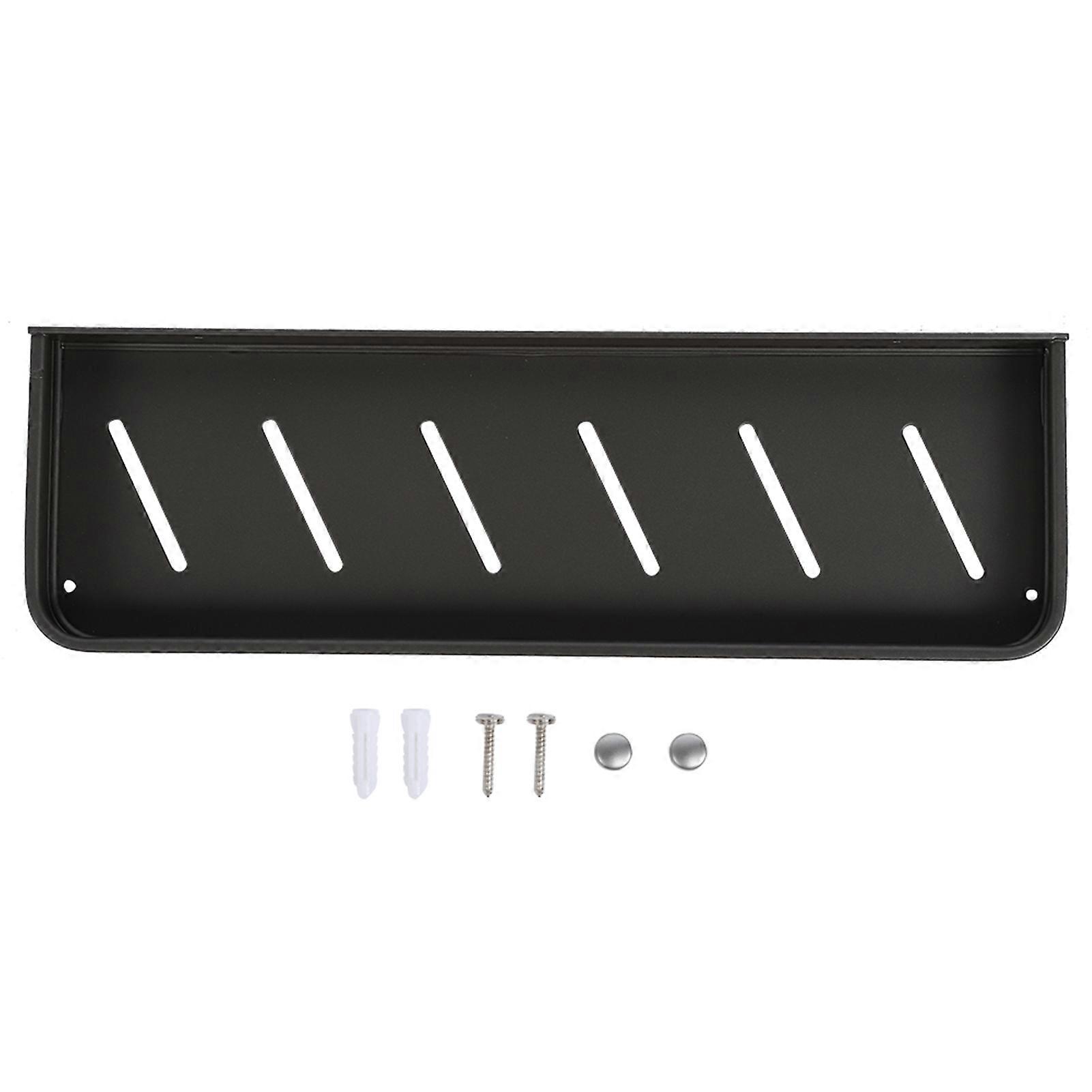 Wandmontiertes Duschregal Mit Handtuchhalter, Shampoo-organizer Und Badezimmeraufbewahrung, Edelstahlhalterung, Silberfarbene Ausführung, Befestigungsmaterial Inklusive, Modell Yh-208, Robust Und Feuc