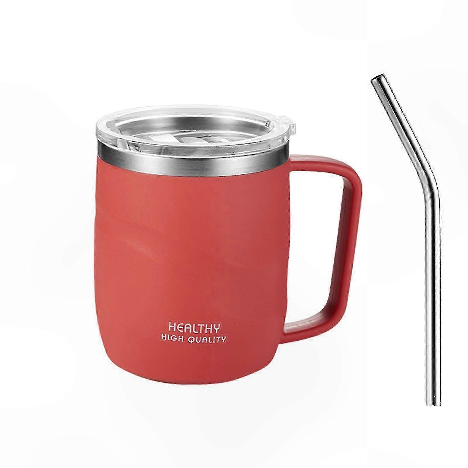Doppelwandiger Kaffeebecher Aus Edelstahl 304, Hitzebeständig Und Feuerfest, Geeignet Für Tee Und Bier, 11 Designs Zur Auswahl, Grau