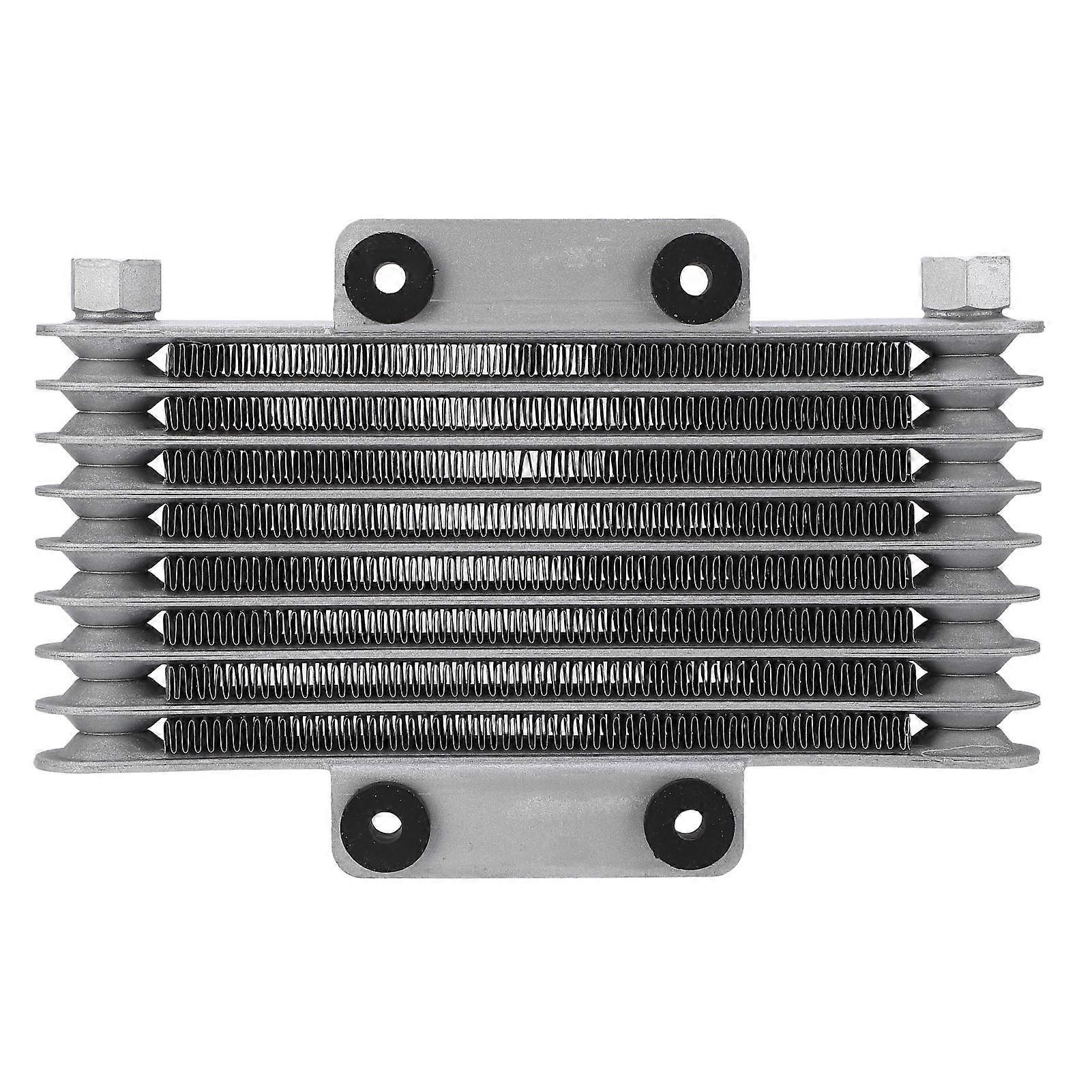 Motorrad-ölkühler, 8 Reihen, Silber, 125 Ml, Verschleißfest, Verbesserte Leistung, Kompatibel Mit Gy6 125-250 Cm³ Cross-quads