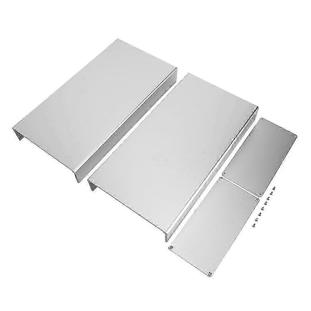 Silbernes, Wärmeableitendes Montagegehäuse Aus Aluminium Für Leiterplatten, Elektrisches Gprs-zubehör, Robustes Und Leichtes Gehäuse