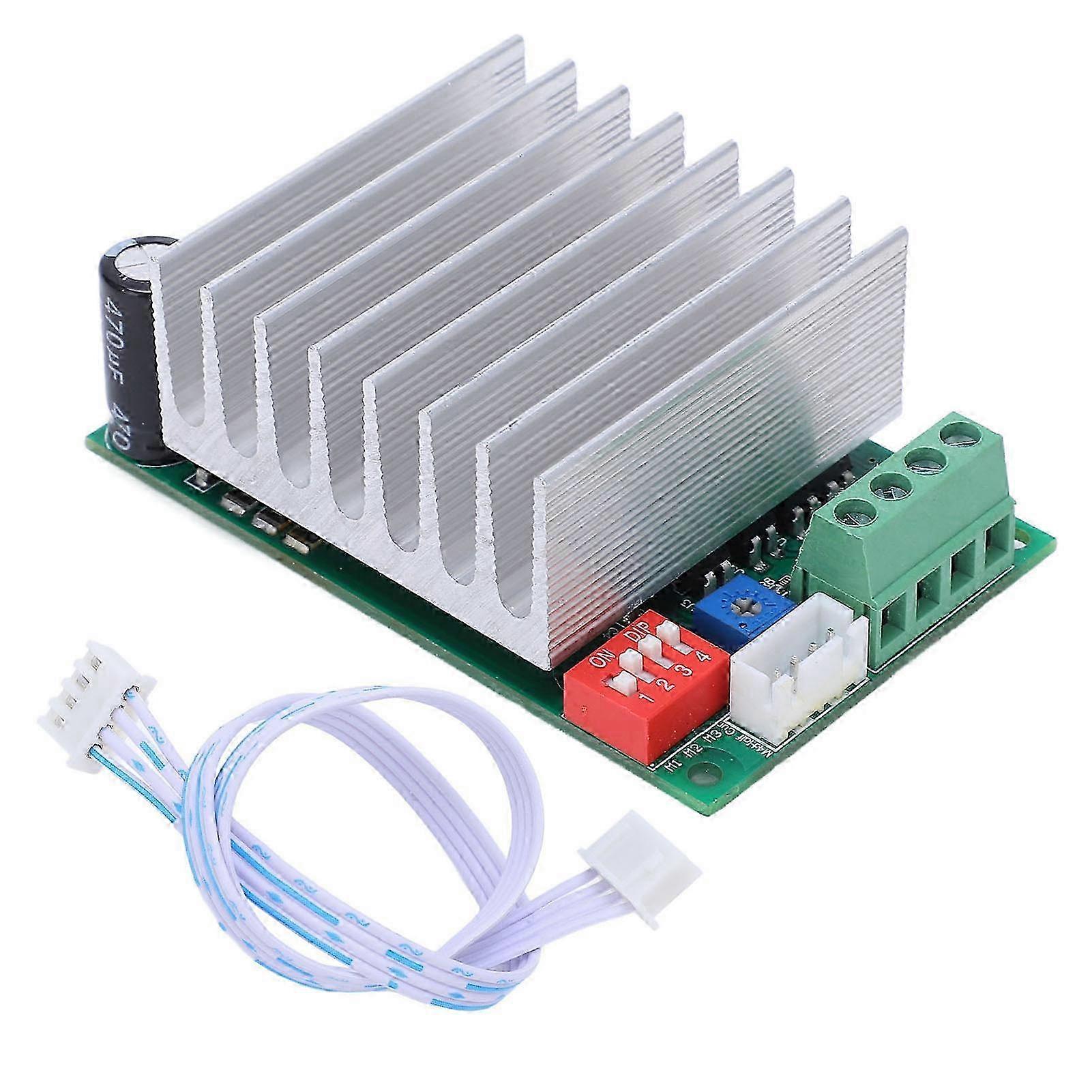 Steuermodul Für Einachsige Schrittmotoren, Halbschritt-leiterplatte Mit Signalkabel, Grüner Sicherheitstreiber, Für 3d-drucker Und Cnc-maschinen.
