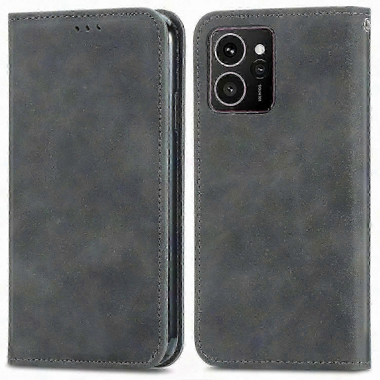 Echtes Grünes Leder-handycase, Magnetverschluss, Integrierter Kartenhalter, Weiche, Hautähnliche Textur, Premium-verarbeitung Für Smartphones, Elegante Und Praktische Schutzhülle.