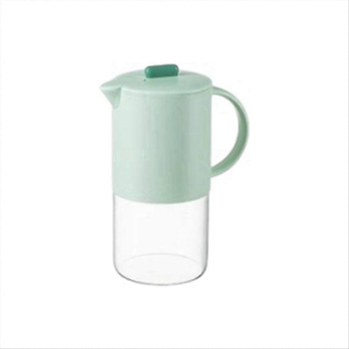 Glaskaraffe Mit Deckel, Küchenkaffeemaschine, 1800 Ml, Hellgrün