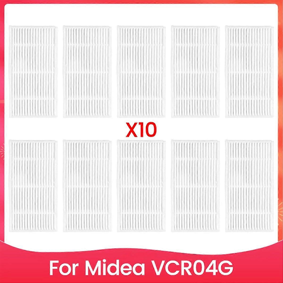 10er-pack Ersatz-hepa-filter Für Den Saugroboter Vcr04g – Zubehör – Waschbarer Filter
