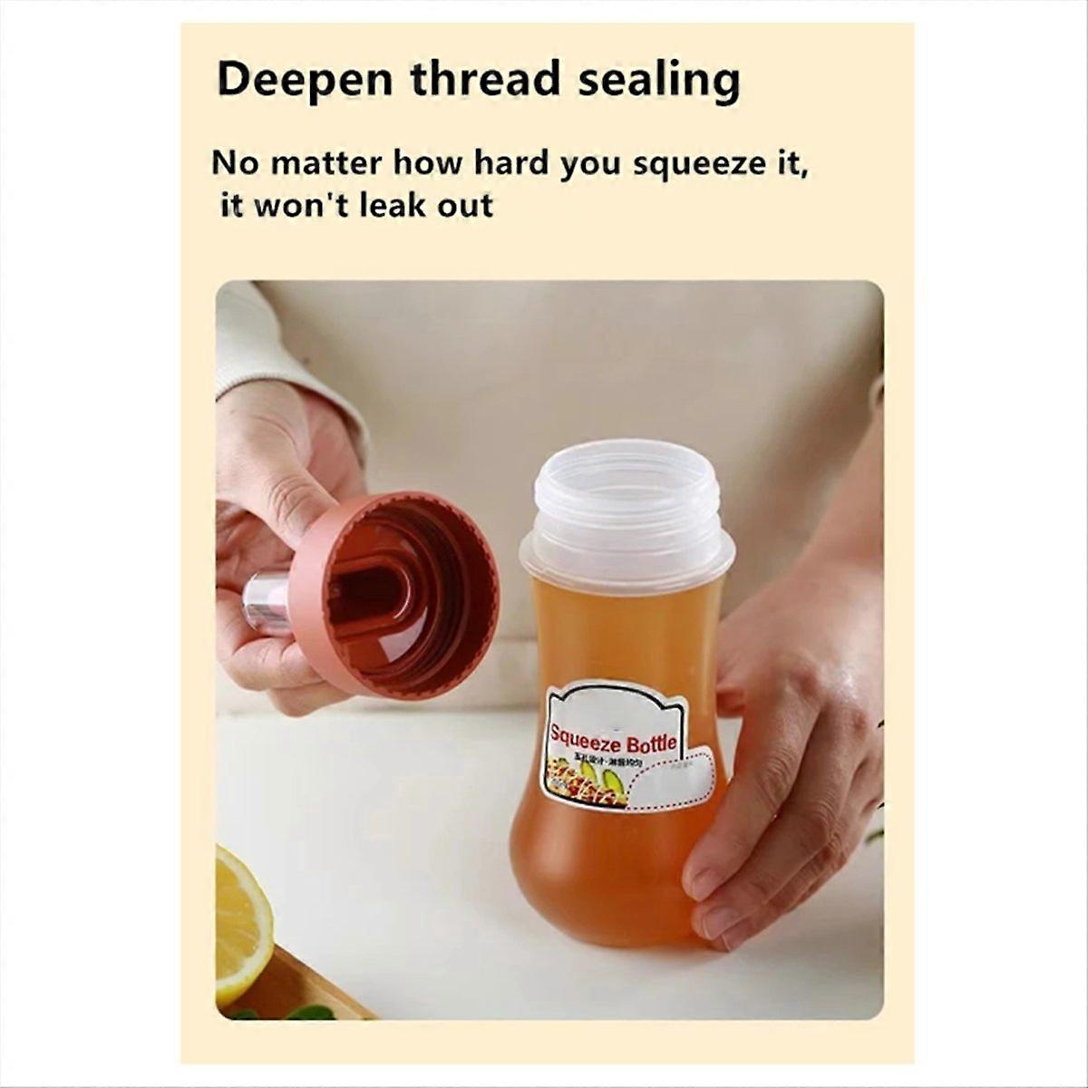 Quetschflasche Mit Skala, Salatdressing- Und Ketchupflasche