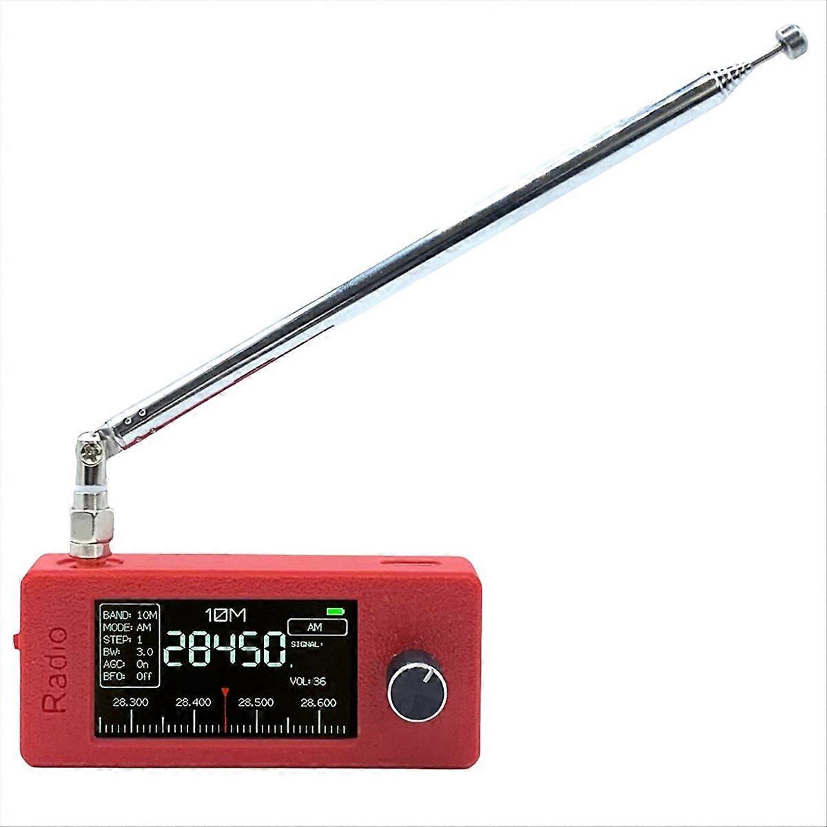 Si4732 Handfunkgerät (0,5–108 Mhz), Empfänger, Mini-funkgerät, Esp32-s3 Teleskopantenne Lsb Hf Sw Mw Vhf