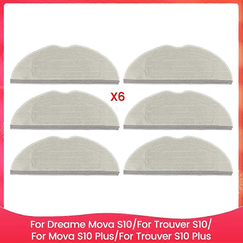 Wischmopp-pads Für S10/find S10/s10 Plus/find S10 Plus Ersatzteile 6 Stück