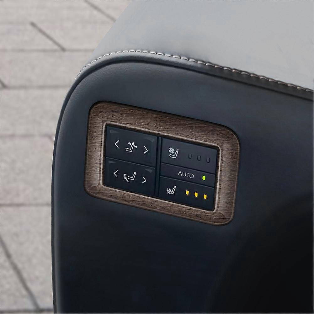 Für Toyota Alphard/vellfire 40er Serie (ab 2023): Zierleiste Für Die Bedienelemente Der Mittelkonsole, Holzdekor-aufkleber