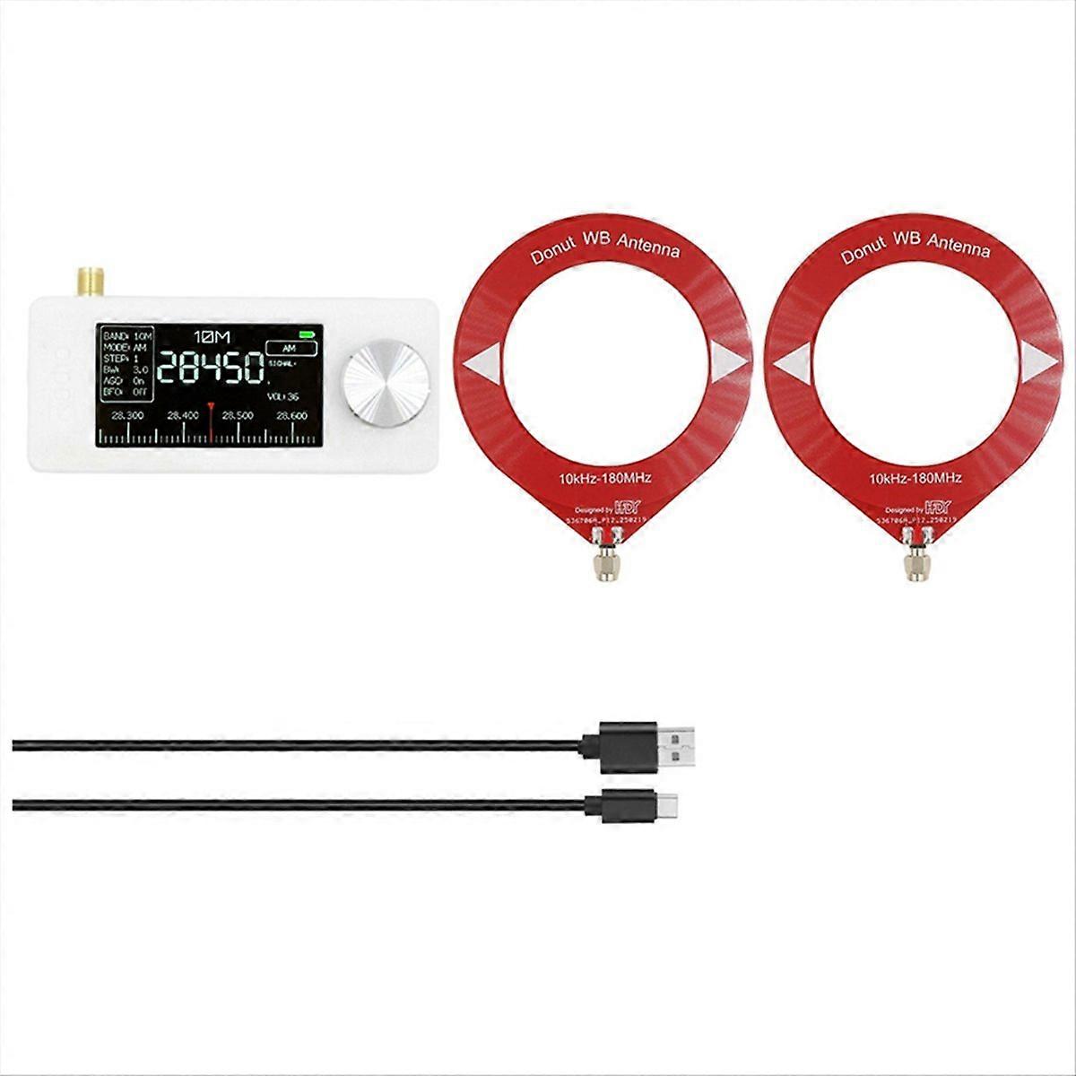 Si4732 Miniatur-taschenradio 10 Khz-180 Mhz, Mini-lsb-usb-am/fm-taschenradio Mit Antenne.