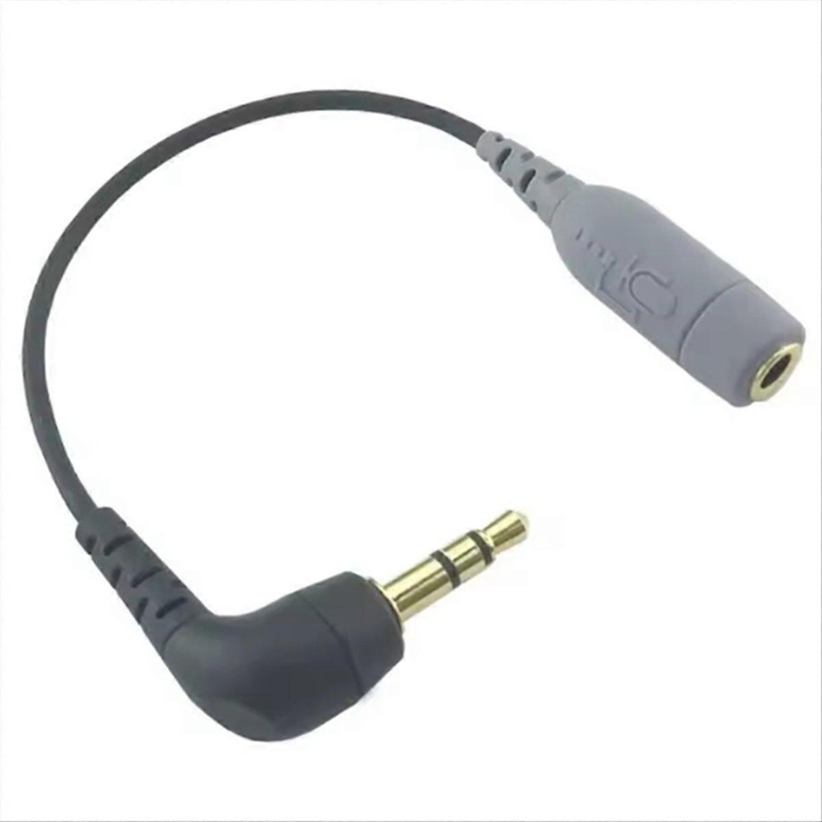 3,5-mm-klinkenstecker Auf Trrs-mikrofonkabeladapter, 3,5-mm-trrs-mikrofonadapter (weiblich) Für Kameraaufnahmen Mit Dem Sc4-mikrofon